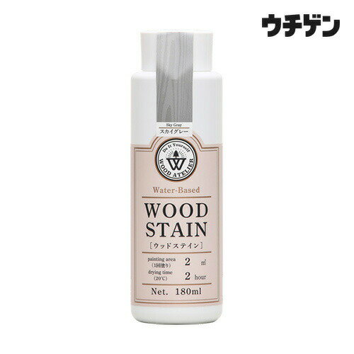 和信ペイント ウッドアトリエ ウッドステイン WS-03 スカイグレー 180ml