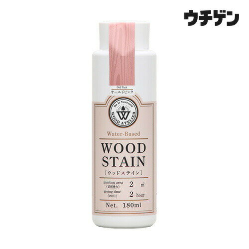 和信ペイント ウッドアトリエ ウッドステイン WS-04 オールドピンク 180ml