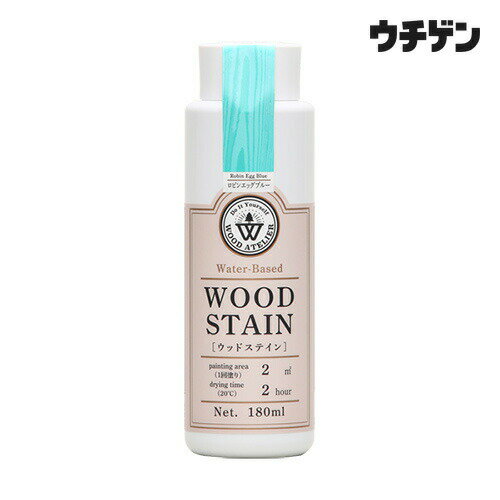 和信ペイント ウッドアトリエ ウッドステイン WS-20 ロビンエッグブルー 180ml