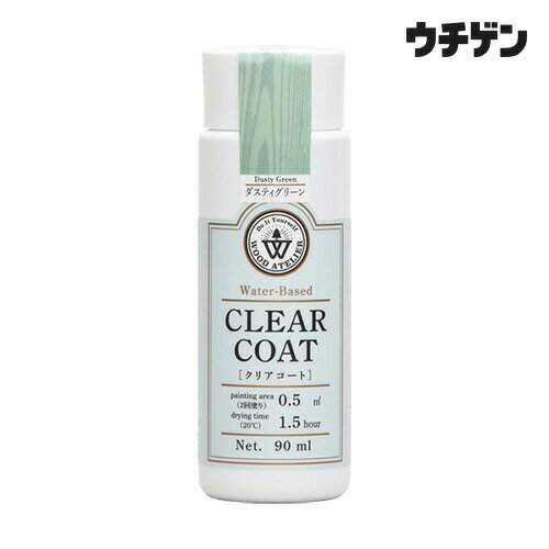 和信ペイント ウッドアトリエ クリアコート CC-06 ダスティグリーン90ml