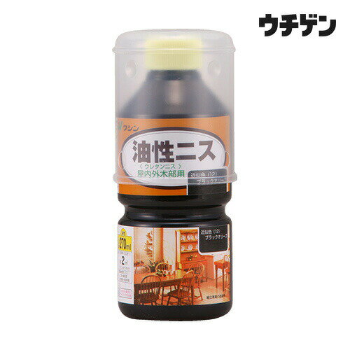 Rakuten - 和信ペイント 油性ニス ブラックオリーブ 270ml