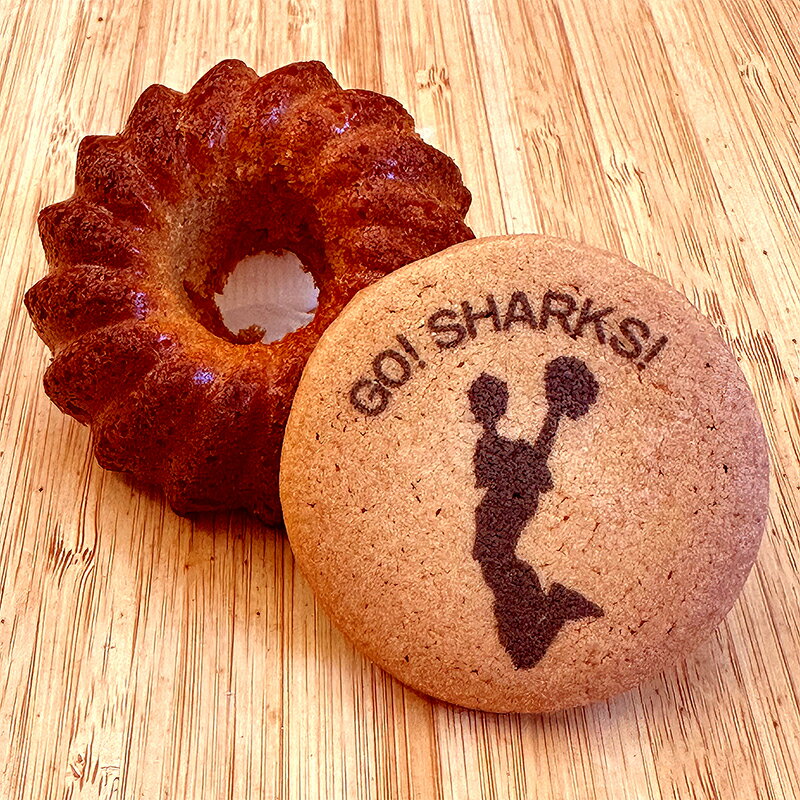 【ダンス350ck】名入れができる記念品クッキー　新体操・チア・バトン・ダンスのプチギフト | お菓子2..