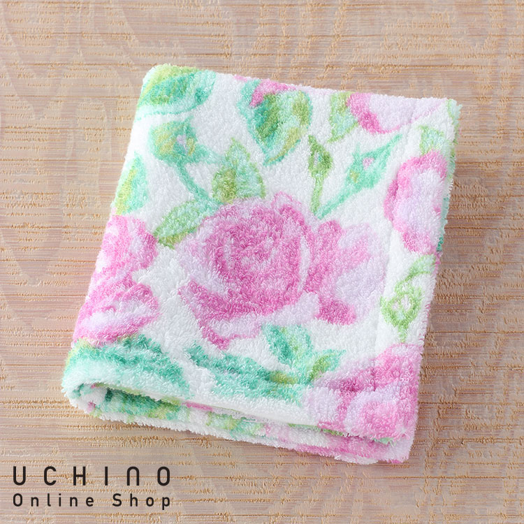 UCHINO art アローム ゲストタオル ハンドタオル ブランド タオル 綿100% ブランドタオル かわいい ウ..