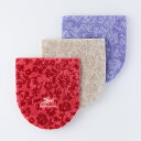 【UCHINO公式店】ウチノ(SALE)アナベラ フタカバー | ローラアシュレイ LAURA ASHLEY 約39×42cm 刺繍 花柄 可愛い 秋冬 トイレ...