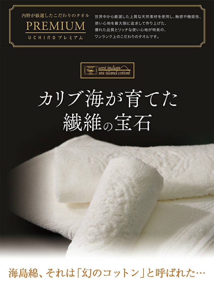 UCHINO 繊維の宝石 海島綿「ジュエル」バ...の紹介画像2