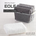 クリアランスSALE UCHINO EOLE イオレ ビッグフェイスタオル 約40×100cm 大きめ フェイスタオル 乾きやすい×軽量×ふんわり インテリアに合う グレー シリーズ ウチノタオルギフト対応 贈り物 プレゼント