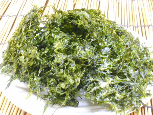 　鹿児島県産　乾燥あおさのり　お徳用80g（40g×2袋）便利なチャック袋入り　国内産あおさ海苔 