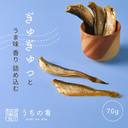 【プチ贅沢】 おつまみ プチギフト 旨味がぎゅっ はたはた浜焼 チャック付き 珍味 はたはた 1袋 70g 送料無料 uchinoate