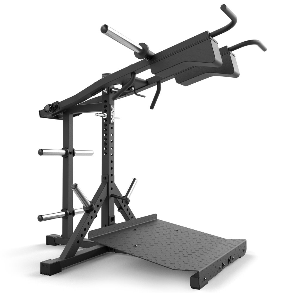 Rakuten - 【ATX Fitness 正規販売店】スクワットカーフマシン/バイキングプレス 3in1 ATX-SQM-700