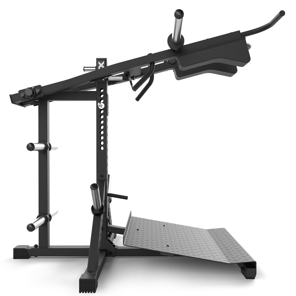 【ATX Fitness 正規販売店】スクワットカーフマシン バイキングプレス 3in1 ATX-SQM-700 カーフレイズ マシン ショルダープレス シュラッグ スクワットマシン 耐荷重400kg 50mmプレート対応 業務用 ホームジム 筋トレ器具 下半身 ふくらはぎ uchinogym-10000220 ウチノジム楽天市場店 サンプル画像3
