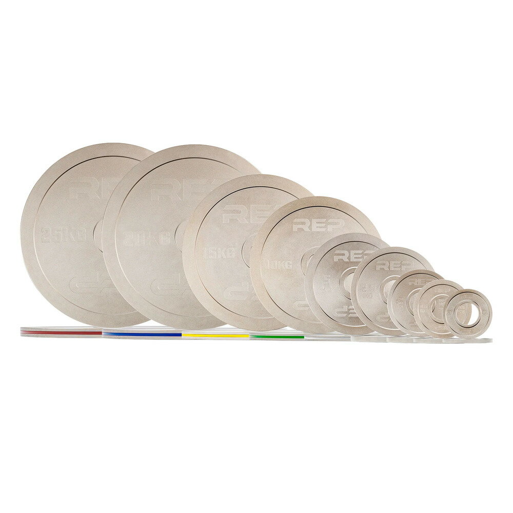 【REP Fitness 正規代理店】 レップフィットネス キャリブレーテッドスチールプレート