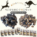 【1Pおまけで11P♪】ボンルパ 犬のおやつ ちいさなおにく10個セット 鹿肉 カンガルー肉 国産 無添加 安心 安全