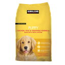 カークランド ドッグフード パピー 9.07kg 子犬用 チキン コストコ 大容量 総合栄養食 KIRKLAND Puppy Formula チキン 卵 玄米 DHA プロバイオティクス 配合 成長期 妊娠中 授乳中 母犬 脳の発達 骨格形成 通販 大型犬 中型犬 小型犬 全犬種