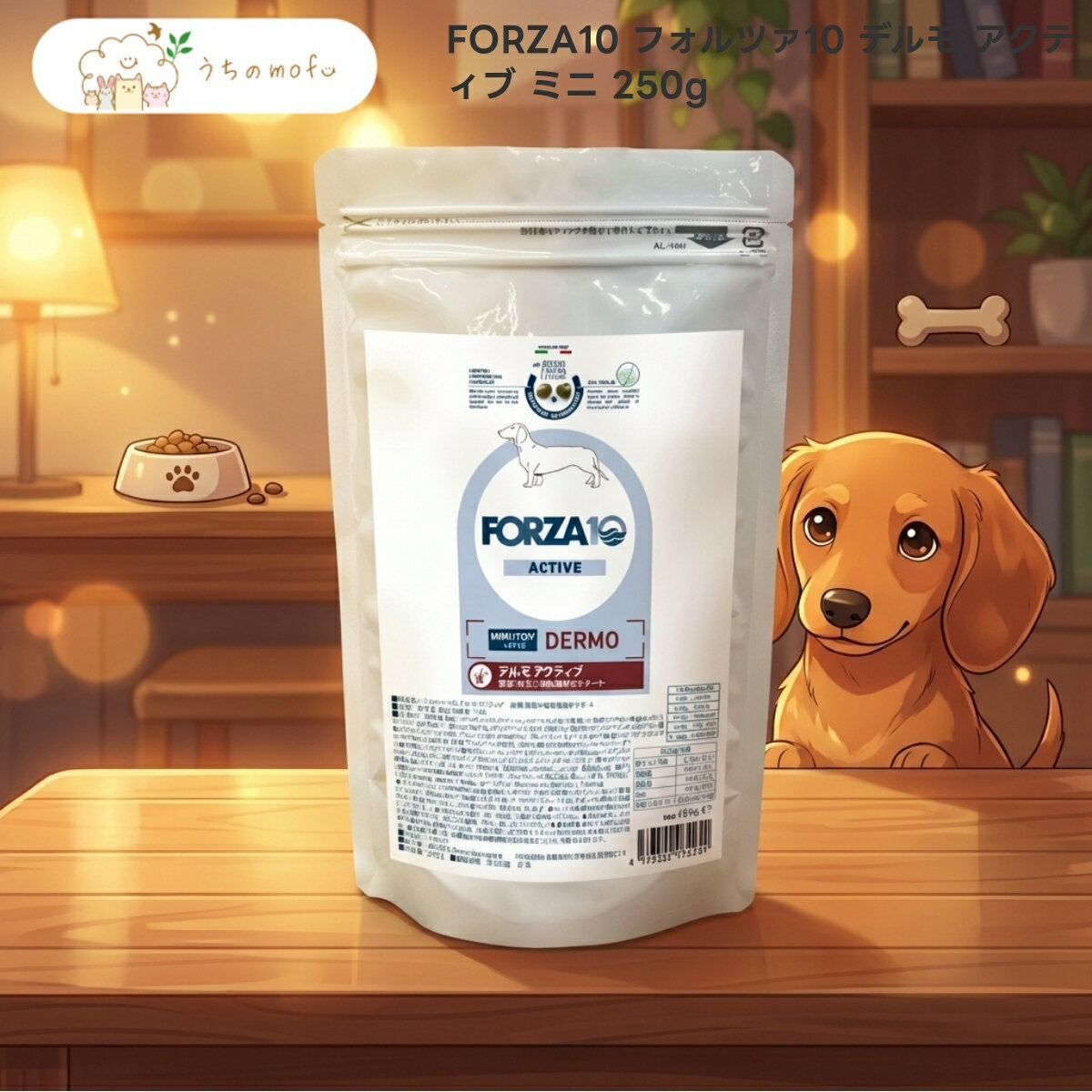 樂天商城 - 【フォルツァ10】 デルモ アクティブ ミニ 250g x1個 成犬用 小粒 ドッグフード イタリア製 フィッシュ 魚 FORZA10 デルモアクティブミニ 超小型犬 小型犬 中型犬 大型犬 全犬種 専門店品質