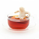 カロラータ アニマル 茶こし (ホッキョクグマ/食洗機 電子レンジ対応/シリコン) 可愛い 動物 ティーストレーナー ティーインフューザー ギフト プレゼント