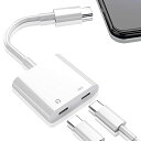 Topamz 2in1 タイプC イヤホン 変換アダプタ 【2025強化モデル】 Type-C to Phone 16 2in1変換イヤホンジャック DAC搭載 Hi-Fi音質 PD急速充電 通話/音量調節/音楽対応 iPhone 16/15/iPad/iPad Pro/Android/Type Cなど機器に適用