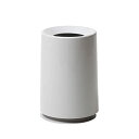 ideaco(イデアコ) ゴミ箱 丸形 6L 直径20✕高さ30cm TUBELOR gray (チューブラー グレー)