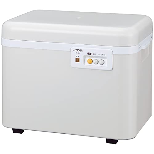 タイガー魔法瓶(TIGER) 餅つき機 2升 「むす・つく・こねる」 1台3役 力じまん ミルキーホワイト SMG-A..