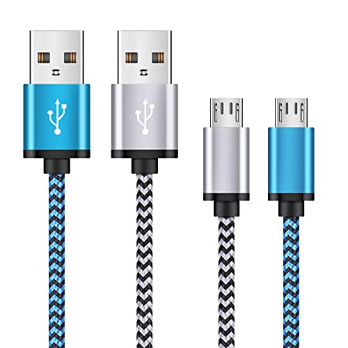 マイクロ USB ケーブル Micro USB ケーブル1.83M 2.4A急速 スマホ充電コード QC3.0対応 FodLop Android充電ケーブル 高速データ転送 ナイロン編みSony/Xperia/Nokia/PS4/Xbox One/Kindle/電子時計/カメラなどに対応