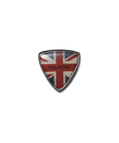 The Rolling Stones Guitar Pick Golf Marker ローリングストーンズ ゴルフマーカー ビンテージ ユニオンジャック柄 906