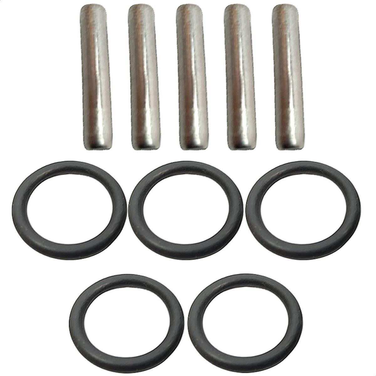 TEXST インパクトレンチ用 ピン＆Oリング 【 ソケット コマ 固定用 】 (ピンΦ4x28mm OリングΦ28)