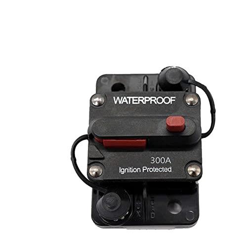 zmart 300A 防水 回路 ブレーカー ヒューズ リセット 12-48V DC 車 ボート 自動車 サーキット ブレーカー