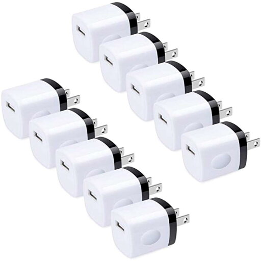 USB充電器 USB電源アダプター (1USBポート 1.1A 軽量でコンパクト 10個セット) Ailkin usbアダプター アイホン充電器 スマホ 充電器 usbコンセント 充電アダプター ac充電器 ipad 充電器 急速充電 iPhone 15/14/13/12/11/ Xシリーズ、iPad、iPod、Xperia、Galaxy、Huawei、K USB充電器 USB電源アダプター (1USBポート 1.1A 軽量でコンパクト 10個セット) Ailkin usbアダプター アイホン充電器 スマホ 充電器 usbコンセント 充電アダプター ac充電器 ipad 充電器 急速充電 iPhone 15/14/13/12/11/ Xシリーズ、iPad、iPod、Xperia、Galaxy、Huawei、K