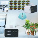 新型人気 散水タイマー 給水タイマー 自動散水機 給水器 植物 同時に20鉢対応可能 自動水やり機 水やり 自動 自動給水器 植物 器 散水用具 USB充電 灌漑 自動点滴 留守盆栽庭園自動室内外 日本語説明書付き
