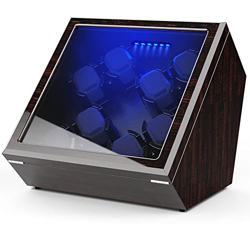 JINS&VICO ワインディングマシーン 8本巻き上げ 腕時計自動巻き機 日本製マブチモーター ウォッチワイ..