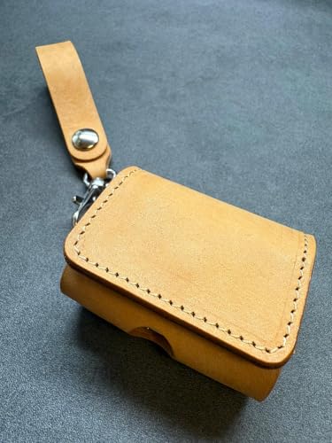 Spring Hiker Case for Airpods Pro 第1 / 2 / 3 世代対応 - イタリアンレザー 本革ケース 全面保護カ..