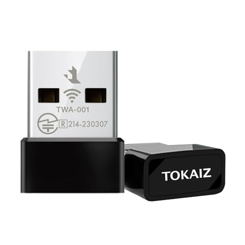TOKAIZ 無線LAN WiFi 子機 Wi-Fi5 AC対応 無線LANアダプター AC600 2.4GHz 5GHz 433Mbps + 200Mbps 超..