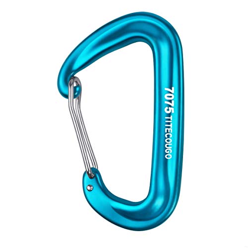 TITECOUGO カラビナ 12Kn 登山用 大 カナビラ Dd リング 工具用 1T スリング ハンモック ベルト ポーチ..