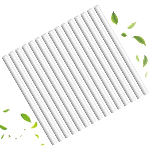 加湿器 給水芯 綿棒 15本入り 替え芯 卓上加湿器用 フィルター 汎用品 自由裁断でき 15x0.8cm 強力な吸..