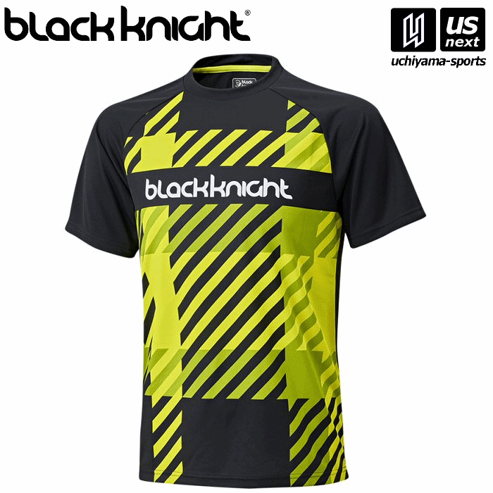 ブラックナイト【 black knight 】 バドミントン ドライTシャツ T-3199U BLALIM（ブラックライム） 202..