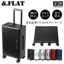 .FLAT アンドフラット 折り畳めるキャリーケース COMPACT CARRY CASE 【 FL14-4-00001 キャリーバッグ スーツケース コンパクト 機内持ち込み 旅行 移動 荷物 】 【あす楽対応】【メール便不可】 自社