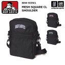 ベンデイビス BEN DAVIS ショルダーバッグ MESH SQUARE CL SHOULDER 2024年継続モデル 【 BDW-9235CL バッグ かばん ショルダー ミニバッグ 旅行 通学 メンズ レディース 】【あす楽対応 365日出荷】【メール便不可】[物流]