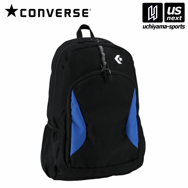 （送料無料） コンバース 【 CONVERSE 】 デイパックLL ブラック/Rブルー（C2164010）【メール便不可】[取り寄せ][自社]