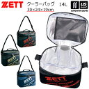 ゼット【 ZETT 】野球 クーラーバッグ 容量14L 保冷バッグ 2025年春夏限定モデル【 BA1553 保冷バック ランチバッグ ランチバック クーラーバ...