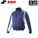 エスエスケイ【 SSK 】 BWG1002 蓄熱グラウンドコート フロントフルZIP(中綿) (6310W)Dブルー×ホワイト×ホワイト 2025年継続モデル【...