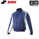 エスエスケイ【 SSK 】 BWG1002J ジュニア 蓄熱グラウンドコート フロントフルZIP(中綿) (6310W)Dブルー×ホワイト×ホワイト 2025年...
