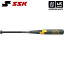 エスエスケイ【 SSK 】 野球 中学硬式金属製バット SBB2002 スカイビート31K WF-L JH (9038)ブラック×ゴールド 2025年継続モデル...
