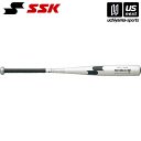エスエスケイ【 SSK 】 野球 中学硬式金属製バット SBB2002 スカイビート31K WF-L JH (9590)シルバー×ブラック 2025年継続モデル...