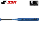 エスエスケイ【 SSK 】 ジュニア ソフトボール ソフト2号金属製バット SBB6004 スカイホルダー FP (60)ブルー 2025年継続モデル【メール便...