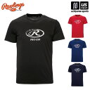 ローリングス 【 Rawlings 】 野球 メンズ オーバルR Tシャツ 2023年春夏モデル 【 AST13S06 BASEBALL 半袖 Tシャツ ハーフスリーブ ロゴ プリント 男性 女性 練習着 】【あす楽対応 365日出荷】【メール便はあす楽対応不可】[M便 1/1][物流]