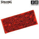 スポルディング【 SPALDING 】 バスケットボール ジャカードタオル SDロゴ レッド【SAT211020 バスケ バスケット フェイスタオル スポーツタ...