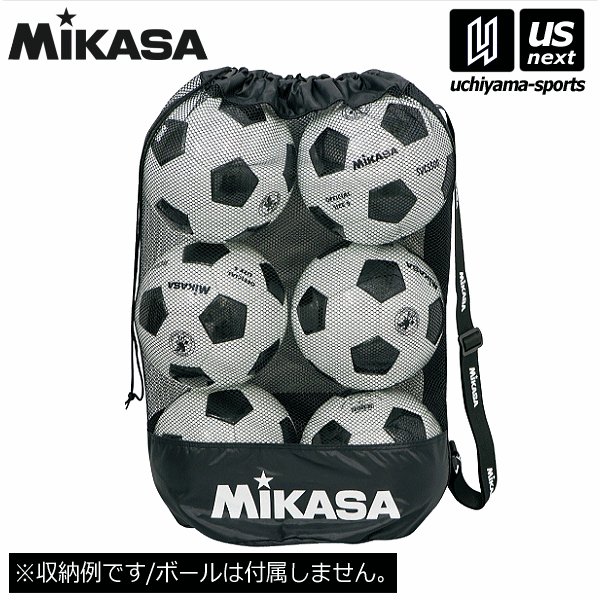 ミカサ【 MIKASA 】 サッカー ボールバッグ メッシュ巾着型 中 2024年継続モデル【 MBAS ボールバック フットサル バスケット バレーボール 】【あす楽対応】【メール便不可】[自社]