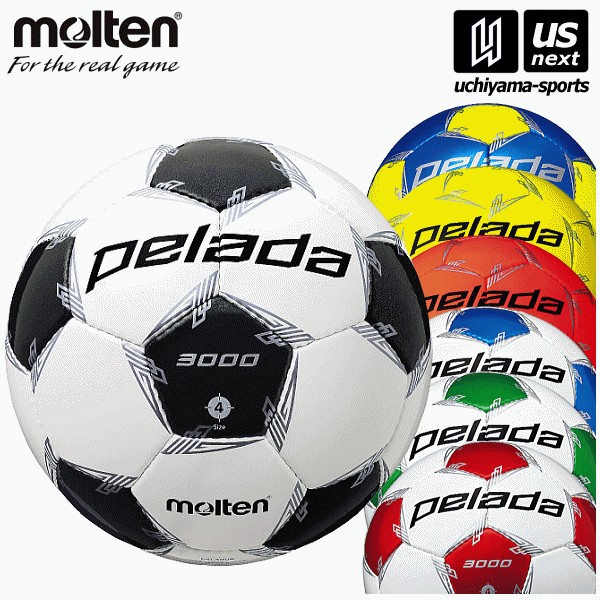 サッカーボール（ジュニア） モルテン【 molten 】 サッカーボール 4号球 ペレーダ3000 2024年継続モデル【 F4L3000 サッカー4号球 検定球 フットボール 】【あす楽対応】【メール便不可】[自社]