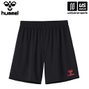 ヒュンメル 【 hummel 】 HJG5041P ジュニアゲームパンツ (9020)ブラック×レッド 2025〜26年秋冬継続モデル【メール便不可】[取り寄せ...