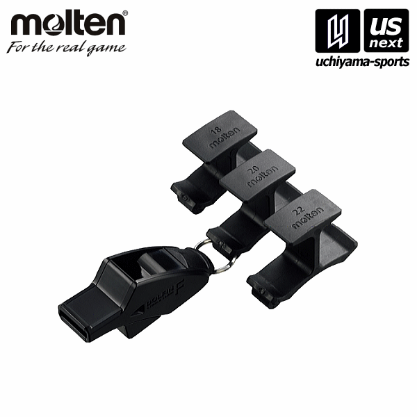 審判用品 モルテン【molten】サッカー審判員用ホイッスル ドルフィンF フリップグリップセット 2024年継続モデル【RA0070KS レフェリーグッズ サッカー専用チューニング】【あす楽対応】【メール便不可】[自社]