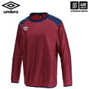 \決算!本日全品P3倍/ アンブロ【 umbro 】 UBA4040 メンズ ピステトップ DRNV ディープレッド×ネイビー 2025年継続モデル【メール便不...